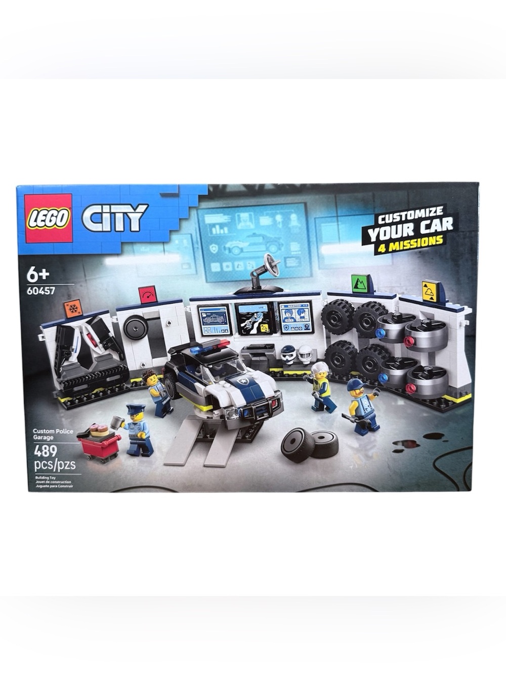 Lego City 60457 Custom Police Garage 489 pcs